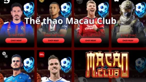 Thể thao Macau club cung cấp đa dạng dịch vụ